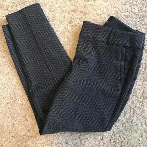 LOFT Pants - Loft plaid Julie trousers